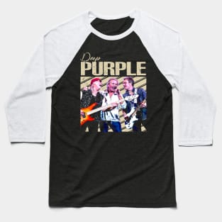 Purple Majesty Deep Band-Inspired Apparel Fit for Rock Royalty Baseball T-Shirt